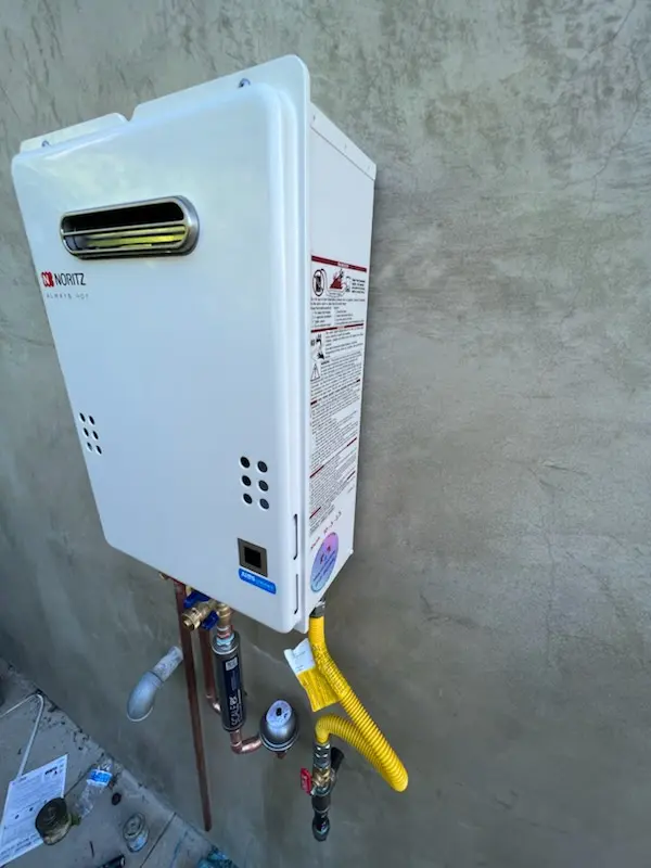 Tankless water heater installation for Mount Morris homes